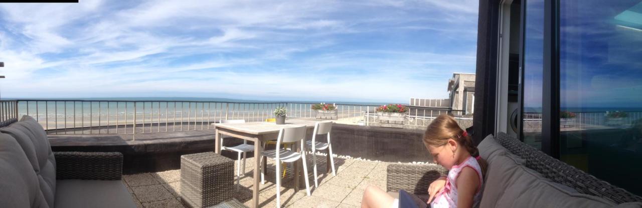 Zeedijk44 - Frontal Sea View Penthouse Διαμέρισμα De Panne Εξωτερικό φωτογραφία